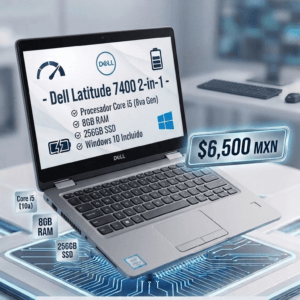 Laptop latitude 7400 2 en 1